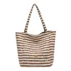 Moda Otoñal Cuadros Retro Bolso de Hombro Estilo Coreano Bolso Tote de Gran Capacidad Bolso de Moda Bolso de Mano para Viajero