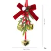 Nuevo Lazo Navideño Bola de Navidad Cadena Decoración Colgante Decoración de Escena Navideña Accesorios de Decoración Adorno Colgante de Campana