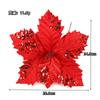 Cross-border hot lantejoulas decorações de flores de Natal janela do hotel decoração diy adereços arranjo de flores enfeites atacado