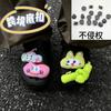 História Estranha Original Sapatos de Caverna Sapatos Flor Fofo Pelúcia Dopamina Desenho Animado Bolsa Problemática Olho Grande Expressão Removível