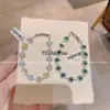 Diseño de Nicho, Elegante y Exquisito Cristal Brillante Temperamento, Pulsera de Nicho Exquisita de Lujo Ligero, Joyería de Mano de Moda Personalizada para Mujer
