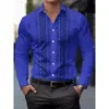 Camisa de Manga Larga Transfronteriza de Moda para Hombre Amazon, Camisa de Alto Nivel de Comercio Exterior para Hombre, Exclusiva para Sitios Web Independientes