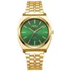 Reloj Ouki para Hombre Correa de Acero Simple Nautilus Moda de Negocios 2025 Nuevo Calendario Reloj de Cuarzo Reloj
