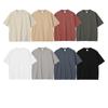 Playera de Manga Corta para Hombre de Moda, de Alta Calidad, Peso Pesado 310g, Lavada, Corte Holgado, Versátil Casual Unisex