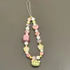 Corrente de Celular com Contas Original Ins Manteiga Urso Pingente Fofo Cordão de Câmera CCD Corrente Decorativa Nova Popular