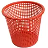 Suministro Directo de Fábrica 26.5 Cubo de Basura de Plástico para el Hogar Cesta Redonda Hueca para Papelera de Oficina Baño Papelera para Puesto Callejero