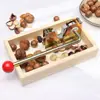 Herramienta Rompenueces para Nueces y Macadamias, Abridor de Cáscaras, Pinza para Frutos Secos Crudos Frescos