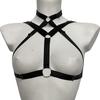 Bambú como ropa Europa y Estados Unidos transfronterizo sexy arnés de alambre correa ropa interior personalidad moda mujer sexy top O0926