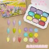 Al por mayor Varios Tipos de Esmalte en Gel Pat-On para Uñas, Colores Sólidos Nude, Gel para Uñas de Pintura y Degradado, Gel Pat-On Sakura Sin Limpieza