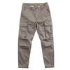Macacão Masculino com Múltiplos Bolsos 2024 Primavera e Outono Novo Retro Solto Casual Calças Jovens Outdoor Reto Calças de Trabalho
