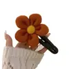 Elegante Horquilla de Flores Grandes para Otoño e Invierno para Mujer Parte Trasera de la Cabeza Clip para Recoger el Cabello en Moño 2022 Nuevo Tocado Clip Mori de Alta Gama