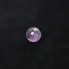 Esfera de Cristal Natural Roxa Rosa Branca Contas Redondas Não Porosas Acessórios para Joias DIY Contas Soltas Bola Feng Shui Mobiliário Doméstico