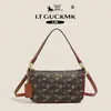 Popular bolso de alta costura para mujer, nuevo modelo 2026, bolso de axila de lujo discreto, elegante y versátil, bolso de hombro y bandolera vintage