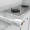 Adesivos de Cozinha Espessados, Papel de Parede de Folha de Alumínio Autoadesivo à Prova de Fogo para Paredes do Fogão, Adesivos de Parede Sem Resíduos, Cadeia de Suprimentos de Fábrica de Comércio Exterior
