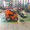Exportado para os Estados Unidos Canadá HT380 skid steer loader carga movimentação roda pequena skid steer loader