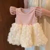 Vestido para Niñas Otoño 2025 Nuevo Estilo Traje de Princesa para Niños Vestido Primavera y Otoño Falda para Bebé