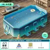 Piscina Infantil Dobrável Jiameng com Suporte Grande de Liga, Piscina Doméstica Inflável Espessada, Piscina Externa