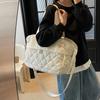 Nueva Bolsa de Viaje de Gran Capacidad Moda Coreana Bolsa Deportiva para Yoga para Mujer Bolso de Mano Ligero de Alta Gama que Combina con Todo