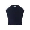 Para Comercio Exterior Transfronterizo Europeo y Americano Ropa de Mujer Aliexpress Más Vendido Moda de Verano Versátil Top de Tirantes de Canalé Tejido de Punto