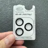 Adecuado para iPhone17Promax Diseño de Ala de Cigarra Base Metálica Hueca Película Película de Lente de Posicionamiento Ojo de Águila
