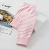 Calças de Outono para Meninos Algodão Puro Lã Macia Tamanhos Médio e Grande Calças Térmicas Infantis Calças de Algodão Forradas com Lã Roupa Íntima para Meninas Calças de Dormir
