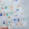 Tiesuka Kawaii Colorido Monstro Adesivos para Nail Art Kx310 Infantil Dopamina Animais Fofos Série de Colaboração Kx
