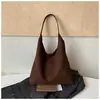 Bolso Casual de Gran Capacidad para Mujer Otoño 2025 Nuevo Elegante Sencillo Chic Bolso de Hombro Único Bolso Tote de Personalidad para Viajar