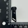 Não. 5 Puxadores de Zíper de Resina, Cabeça de Zíper Preta Eletroforética, Acessório de Fivela de Zíper para Roupas, Zíper de Barraca em Estoque