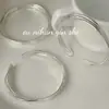 Pulsera Trenzada de Plata de Ley S925 Ouni Han para Mujer Diseño de Nicho Retro Elegante Simple Versátil