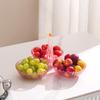 Caja Plato de Frutas Melón Plato de Frutas Popular Lujo Accesible Hogar Sala de Estar Mesa de Centro Snacks Frutos Secos Caramelo de Semilla de Melón Regalo Exhibición Caja de Plástico