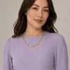 Joyería transfronteriza europea y americana, accesorios de cadena de clavícula de estilo punk creativo, collar de cadena cruzada simple retro para mujer