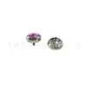Clavo de Lengua de Aleación de Titanio F136 Clavo de Oreja Ojo de Gato con Goteo de Aceite de Colores Clavo de Labio Piercing Corporal de Titanio G23 Joyería Cabeza de Repuesto