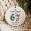 Bestseller Transfronteiriço Sixseven Papai Noel Decorações de Natal em Acrílico Decorações Divertidas de Meme Digital