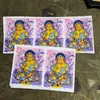Thangka de Xizang Nepal de Venta Caliente Pintado a Mano Puro Dios Amarillo de la Riqueza Núcleo de Tarjeta 3*4