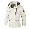 Edición Especial TransfronterizaAtuendo de Primavera: Chamarra con Capucha para Hombres Jóvenes y de Mediana Edad, Chaqueta Casual de Moda para Hombre Tallas Grandes