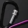 Mosquetón en forma de D con seguro, multi-especificación, Mosquetón multiusos, Hebilla de seguridad para mochila, Clip multifuncional para botella de agua para exteriores