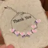 Pulseira Pingente Flor de Concha Estilo Francês, Vintage, Simples, Fashion, Estilo Luxo Leve, Joia Versátil Tendência para o Dia a Dia para Mulheres