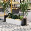Caja de Flores para Exteriores Personalizada por el Fabricante Combinación Canaleta de Flores Impresa para Mercado Patio Exterior Plantación Asiento de Parque Patio Exterior