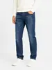 Roupas Masculinas Shanggu Jeans Masculino Ripped de Barra Reta Calças Jeans Stretch Retas Estilo Retro Americano Desgastado Cross-Border América do Norte