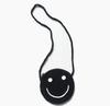 Bolso Cruzado de Expresión Sonriente de la Hermana Yu Bolso Mini Sonriente Tejido a Crochet Bolso Pequeño para Monedas Infantil