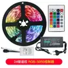 Tira de Luces LED Inteligente 12V 5050 Gradiente RGB Tira de Luces Adhesiva Super Brillante Impermeable Luz Colorida Decoración de KTV para el Hogar