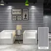 Paneles de Pared de Fondo Decorativos de Mármol Travertino Suave Tridimensional Autoadhesivos Pegatinas de Pared Papel Tapiz Impermeable para Restaurante Azulejos Resistentes al Desgaste