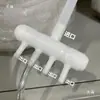 Tubería de Agua Suave de 4 mm Rama Tubería Pequeña Divisor de Plástico Tubería de Oxígeno Distribuidor de Gas Conector de Distribución de Tubería de Agua de 8 mm