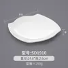 Plato cuadrado de melamina, vajilla de porcelana, plato frío de plástico, plato de comida rápida, plato para saltear en restaurantes, plato de arroz cubierto comercial