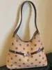 Bolsa tote relaxada e casual, nova coleção outono 2026, bolsa de ombro moderna, design de bolinhas, grande capacidade, bolsa de ombro estilosa