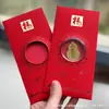 Adesivos de Telefone de Ouro Puro 999 para o Festival da Primavera, Artesanato em Metal de Envelope Vermelho de Alta Qualidade, Presentes para Reunião Anual
