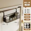Estante colgante de múltiples niveles para puerta para guardar bolsas, una solución de almacenamiento conveniente para el dormitorio, no requiere perforación, canasta colgante escalonada
