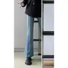 Pantalones Acampanados con Forma de Pera para Mujer, Nuevo Estilo de Verano, Tallas Grandes, Cintura Alta, Cubre Cadera, Adelgazantes, Elásticos, Acampanados, Largos