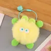 Cosas Bonitas y Feas Llavero Colgante Cochecito Bola de Carbón Pequeña Colgador DIY Elfo de Dibujos Animados Colgante de Felpa Accesorios para Bolsos