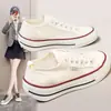 Zapatos de lona ligeros y transpirables de verano para mujer, nuevo estilo 2026, suela suave, cómodos de llevar, versátiles, modernos y de diseño minimalista